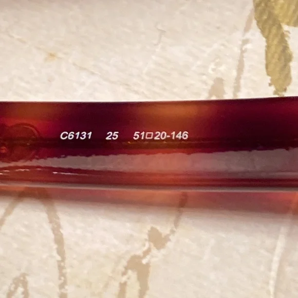 Cole Haan Tortoise shell Wayfarer Sunglasses - Picture 6 of 12